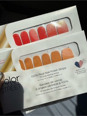 Color Street Heat Wave & Tangerine Tempo